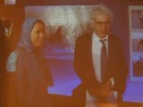 Arrivée de Madame Maryam RadJavi (1)  à la conférence internationale sur Achraf