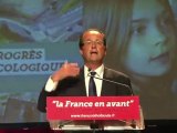 François Hollande : Le rêve Français sera la réalité de demain