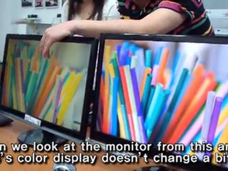 Difference of Viewing Angle between TN and IPS Panels