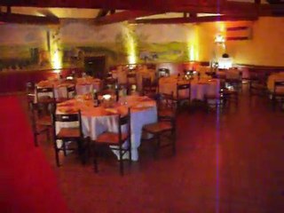 Décoration lumière de salle Chateau Blaceret Roy