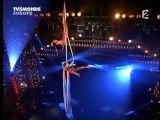 Duo Pospelov - aerial silks duo - воздушные гимнасты на полотнах (TV5)