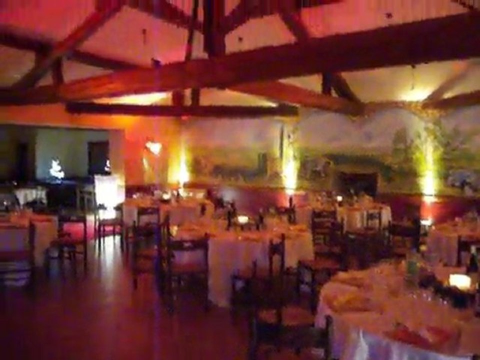 Décoration lumière de salle Chateau Blaceret Roy