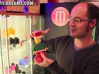 3D Printed LEGO Christmas Characters