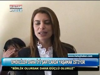 emekliler daha iyi şartlarda yaşamak istiyor