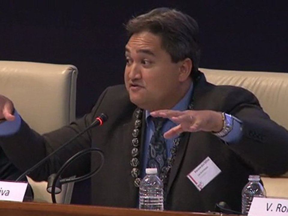 Discours de Richard Tuheiava au Forum des idées Outremers