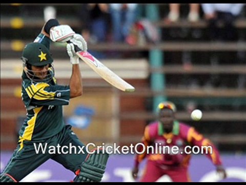 watch Pakistan vs West Indies live cricket matches online