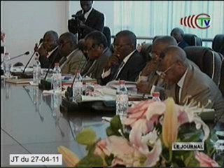 Réunion su conseil d'administration du conseil congolais des chargeurs