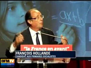 François Hollande dévoile son "rêve français"