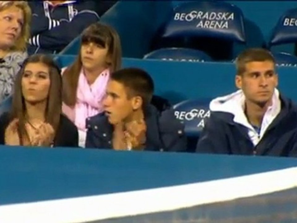 Belgrad - Djokovic maschiert