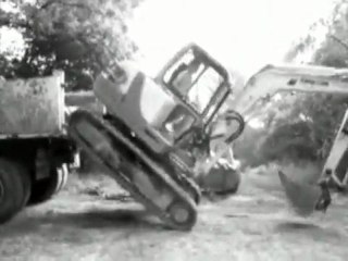 Un jour l'homme inventa la rampe de chargement.