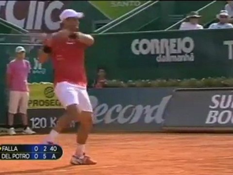 Del Potro to meet Soderling in last eight