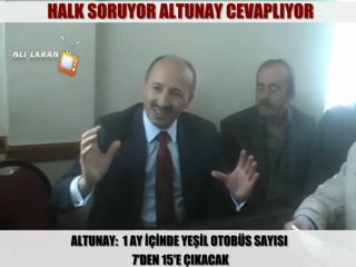 Altunay: "İETT Otobüsleri 1 ay içinde 2 katına çıkacak"