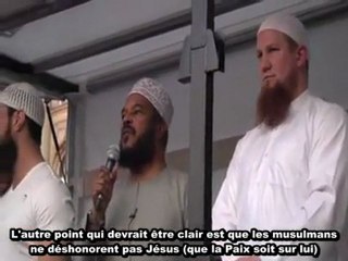 Dr. Bilal Phillips et Pierre Vogel :Rassemblement contre l'islamophobie à Francfort 4/6