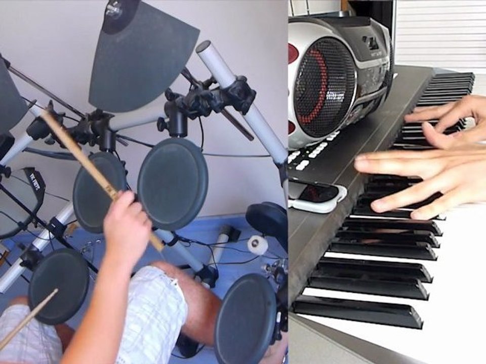 Piano-Batterie Collab : Fats Waller arrangement - Rafmusic