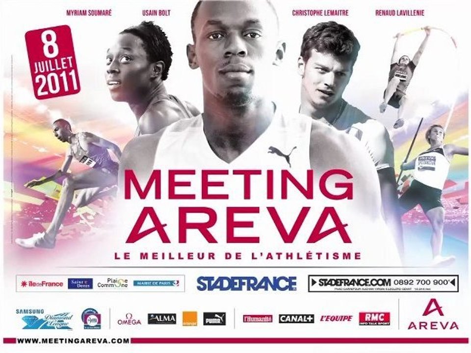 MEETING AREVA 2011: Tous au Stade de France le 8 juillet !