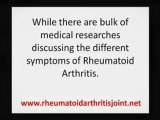 Common Symptoms of Rheumatoid Arthritis