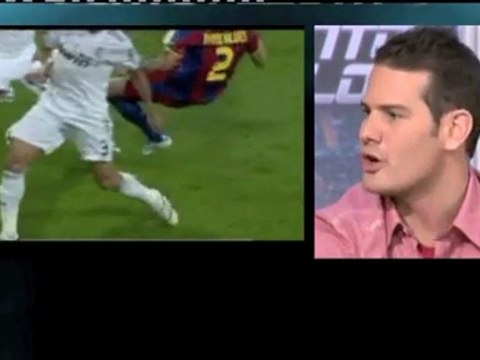 Roja Injusta a Pepe, Real Madrid barcelona