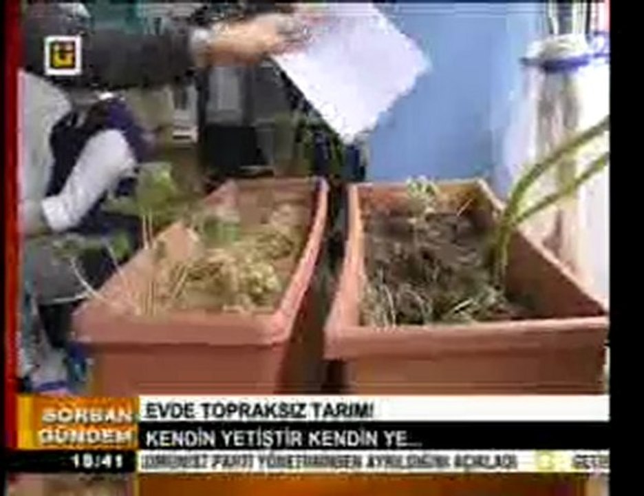 PEÇETEDE,SUDA VE KUMDA SEBZE NASIL YETİŞİR.ULKE TV2
