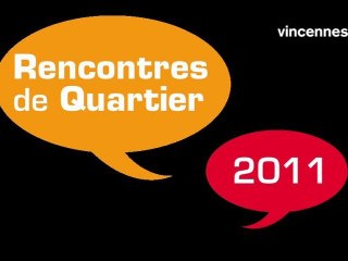 Rencontres de quartiers 2011 à Vincennes