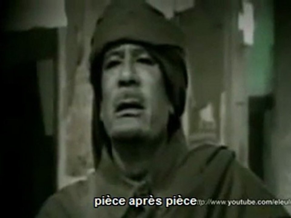KADHAFI LA CRAPULE