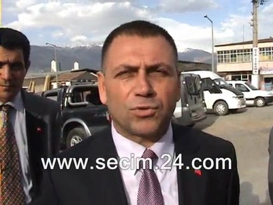 ERZİNCAN MHP ADAYLARI DURSUN ÇOLAK ve CEMAL AKYILDIZ SANAYİ ESNAFINI ZİYARETTE BULUNDU