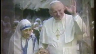 Jean Paul II à Calcutta (1986)