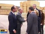 Sarkozy et Hollande sur le terrain corrézien