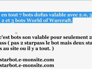 Bots pour dofus2, metin 2 et wow
