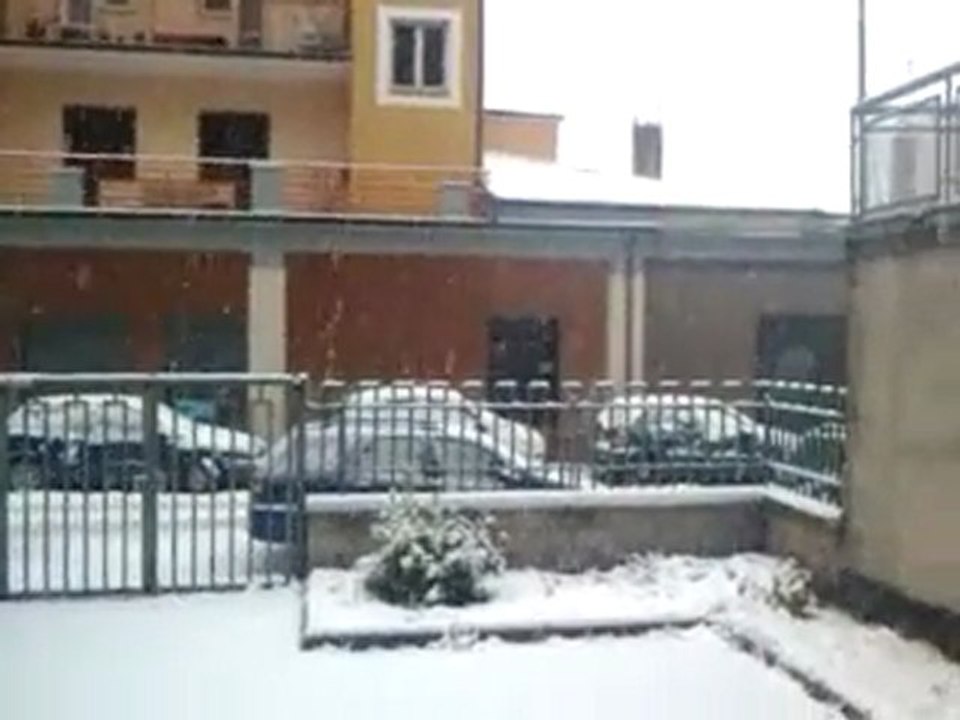 Neve al mattino