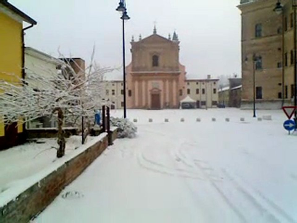 neve sotto il castello