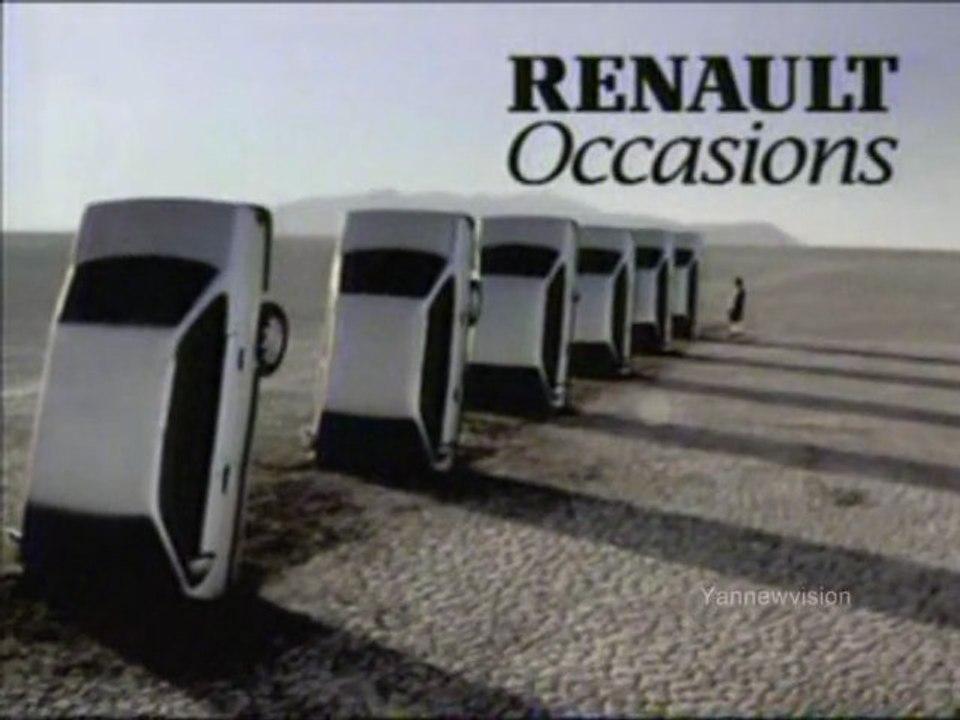 Publicité - Renault Occasions ("Un goût certain pour la perfection") 2001