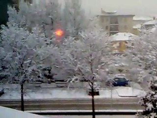 la prima nevicata del 2011..