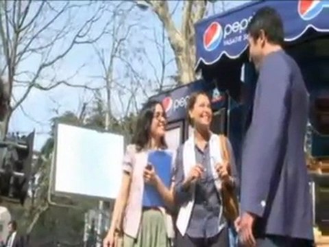 Hülya Avşar - Pepsi Reklamı Kamera Arkası Görüntüleri