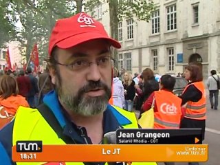 Pénibilité du travail: les syndicats se mobilisent (Lyon)