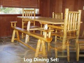 Montana Custom Log Furniture |  Rustic Furniture Promo