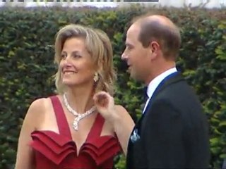 Queen meets Royal wedding guests