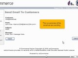 Send email to your customers from osCommerce by VodaHost.com web hosting