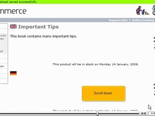 Add products to your store in osCommerce by VodaHost.com web hosting