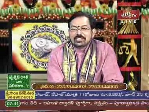 Grahabalam 29th April 2011 - Tula rashi yearly rashi phalalu