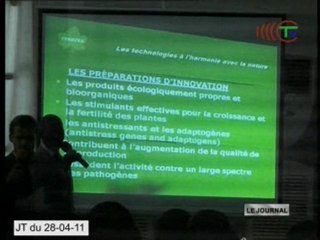 Des hommes d’affaires russes présentent leur projet au Congo