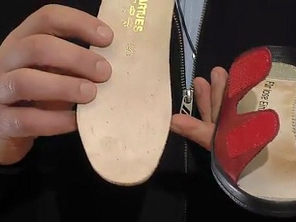 Sommerlich rot hartjes bequemschuhe gisela 81522