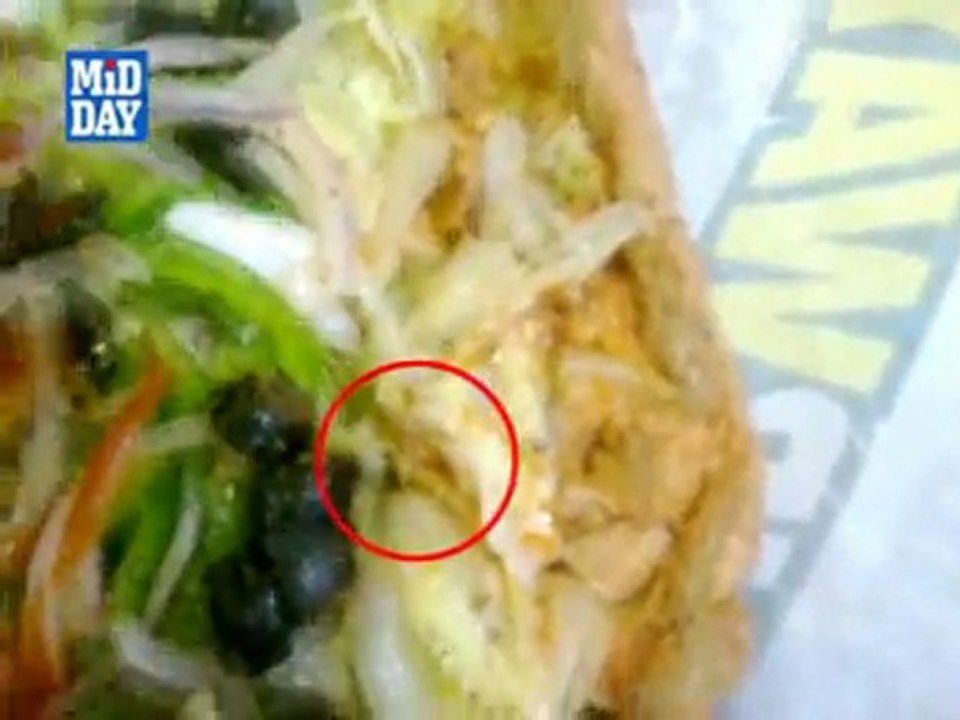 'Worm in my Subway chicken sandwich'