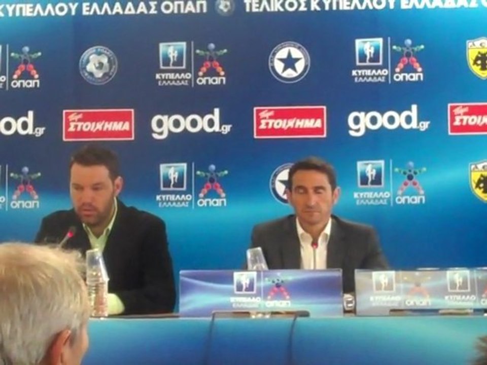 Συνέντευξη Τύπου για τον τελικό Κυπέλλου Ατρόμη...