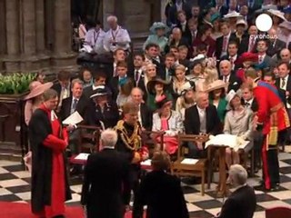 Mariage royal : William arrive à Westminster - no comment