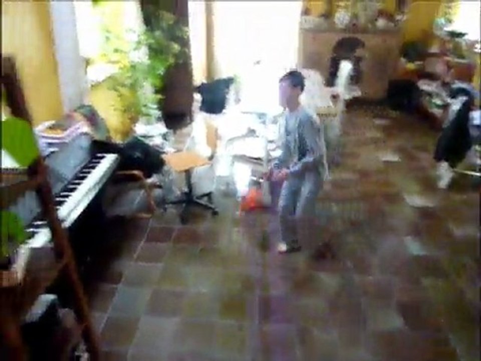 Basketball dans maison par Victor