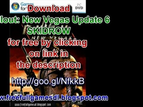 Fallout: New Vegas Update 6 SKIDROW PC Crack free full download