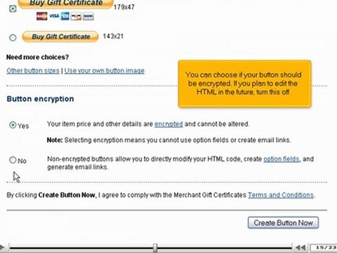 Setup PayPal gift certificates by VodaHost.com web hosting
