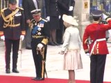 Royals arrive at Westminster Abbey