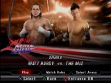 wwe smack down vs raw 2009 - matt hardy vs the miz