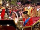 Royal wedding procession